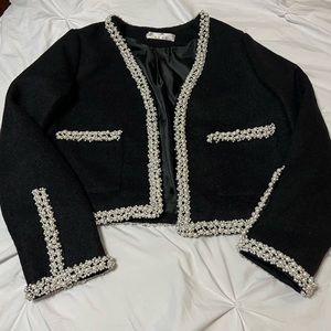 Pearl Black Blazer